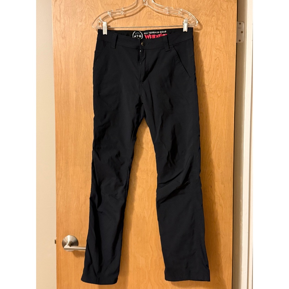 Wrangler ATG Westside Trail Pant Mens 30x32 Black Stretch Nylon Hiking Outdoor